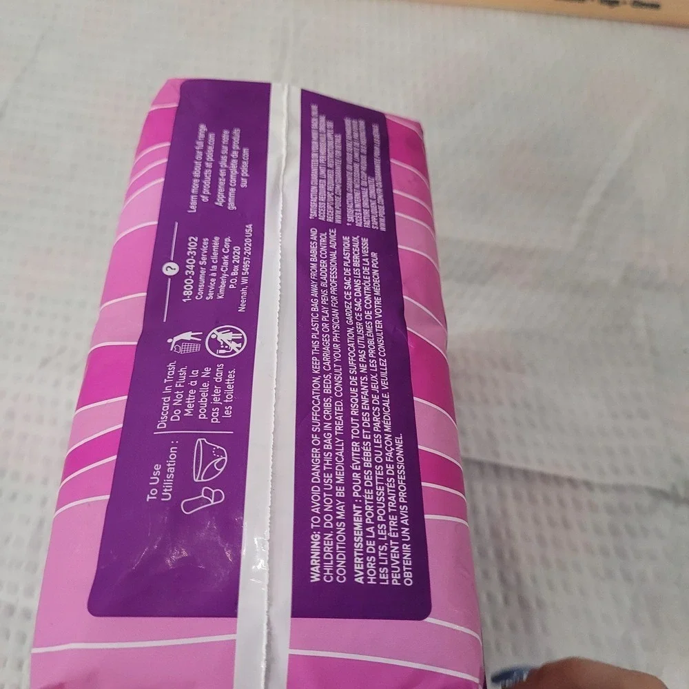 Poise Fresh Protection Incontinence Pads Moderate Long Absorbency 16 Count - Picture 2 of 6